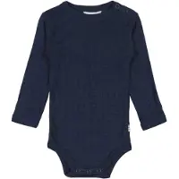 Joha Romper - Wol/Zijde - l/s - Navy - - 100 - Rompers Lange Mouw