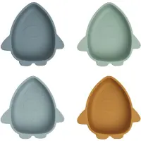 Liewood Kommen - Silicone - 4-pack - Iggy - Space Blue Multi Mix - - OneSize - Kom