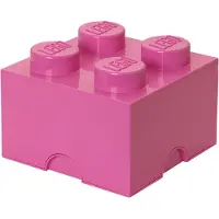 LEGO Brick opbergbox 4 - fuchsia