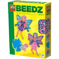 SES Creative Beedz Strijkkralen Set - Elfjes - Voor Meisjes vanaf 5 Jaar - 1200 Stuks - Knutselen - PVC-Vrij - Schoencadeautjes Sinterklaas