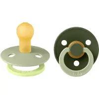 BIBS Studio Duo Fusion Fopspenen Matcha/Green Maat 1 | 0-6 maanden 2 St Fopspeen