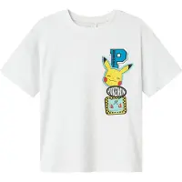 Name it Shirt 'NKMJeno Pokemon' blauw / geel / groen / wit