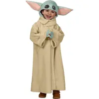 Star Wars Kostuum - Baby Yoda - - 3 jaar (98) - Verkleedkleren