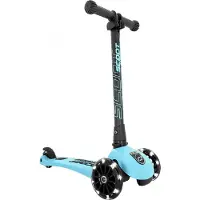 Scoot & Ride Highway Kick 3 - LED - Blueberry - - OneSize - Steps