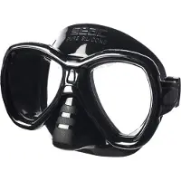 Seac Sub Masque de Plongee Elba - Adulte - Noir