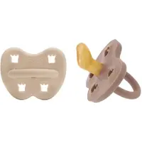 Hevea Fopspenen - 3-36 mnd. - 2-pack - Natuurlijk Rubber - Poede - - 3-36 mnd - Fopspenen