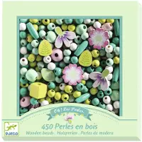 Djeco Perlen - 450 st. Blumen und Pflanzen - - One Size - Perlen
