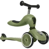 Scoot & Ride - 2 in 1 Balance Bike/ Scooter - Olive (SR-00001)