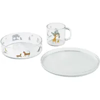 Liewood Serviesset Kids Siva Printed Tritan All Together Sandy