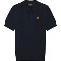 Lyle & Scott Polo - Gebreid - Dark Navy - - 9-10 jaar (134-140) - Polo's