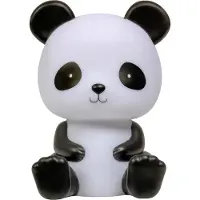 A Little Lovely Company Nachtlicht - Panda - 19 cm - Schwarz/Wei - - One Size - Nachtlicht