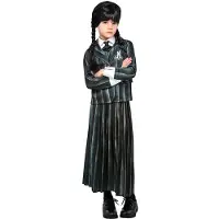 Rubies Verkleedkleren - Wednesday Addams Deluxe School Uniform - - 7-8 jaar (122-128) - Verkleedkleren