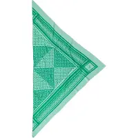 Lala Berlin Sjaal - 162x85 - Driehoekspuzzel - Goryeo/Groen - - OneSize - Sjaals
