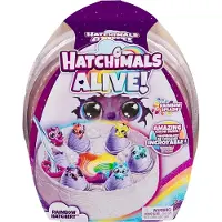 Hatchimals Alive Rainbow Hatchery-speelgoed met 6 minifiguren in Color Reveal Eggs en 10+ accessoires Kinderspeelgoed voor meisjes en jongens vanaf 3