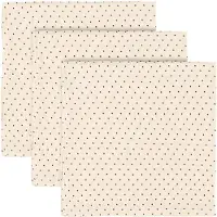 Konges Sløjd Spucktücher - 65x65 cm - 3er-Pack - Nachlass Dot - - One Size - Spucktücher