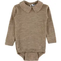 Joha Body l/ä - Wolle/Seide - Beige Melange - - 60 - Body L/Ä