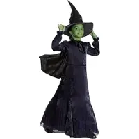 Disguise WICKED (NBC UNIVERSAL), Elphaba Deluxe, Maat M (7-8 jaar), Meisjes