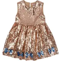 Konges Sløjd Kleid - Starla Sequin - Brasilianische Sand m. Pali - - 2 Jahre (92) - Kleider