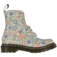 Dr. Martens Veterlaarsjes '1460 Pascal' lichtbeige / blauw / groen / rosé