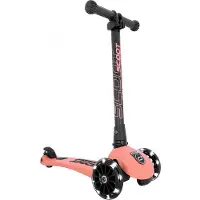 Scoot & Ride Highway Kick 3 - LED - Peach - - OneSize - Steps