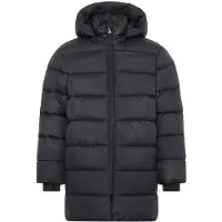Didriksons Gevoerde Jas - Scoria K Parka - Zwart - - 130 - Gevoerde Jassen