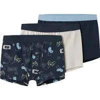 Name it Onderbroek crème / navy / lichtblauw