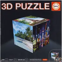 Educa Viajes Puzzle 3d 216 Pieces Transparant Kinderen