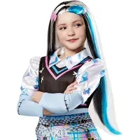 Monster High Verkleedkleren - Monster High Frankie Stein Paryk - - OneSize - Verkleedkleren
