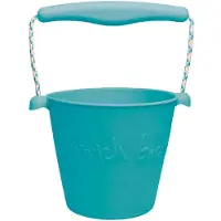 Scrunch Speelgoedemmer - Blauw - Opvouwbaar - Recycleerbaar