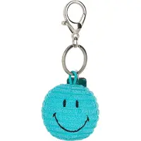 Bon Ton Toys Smiley - Sleutelhanger Corduroy Teal - 4.5 cm