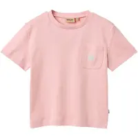 Wheat T-shirt lichtroze Meisjes Katoen Ronde hals Effen - maat 104