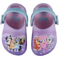 Crocs Open schoenen 'Bluey' lichtblauw / lavendel / rosa / zwart