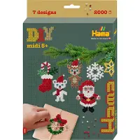 Hama - Midi Hanging Box Christmas Fun (383455)