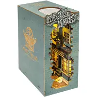 Rolife houten 3D puzzel - book nook - Magic House