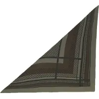 Lala Berlin Schal - 180 x 80 - Triangle Double Heritage - Leaf - - One Size - Schals