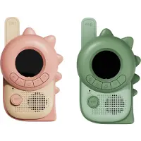 The Zoofamily Walkietalkies - Dino Roze/Dino Groen - - OneSize - Speelgoed