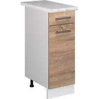 Vicco R-Line Keukenonderkast – 30 cm, WB Marmer Sonoma