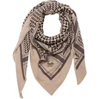 Lala Berlin Schal - 162x85 - Triangle Trinity Classic+ M - Daune - - One Size - Schals