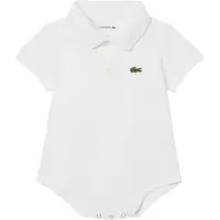 Lacoste Kids Body k/ä - Weiß - - 6 mt - Body K/Ä