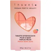 INUWET Bruistabletten voor in bad - 200 g - Peach - - OneSize - Persoonlijke Verzorging