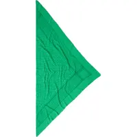 Lala Berlin Schal - 162x85 - Triangle Trinity - Cra Cra/Grün - - One Size - Schals