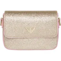 Emporio Armani Schoudertas - Champagne m. Glitter - - OneSize - Schoudertas
