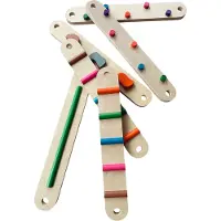 HEMMINGSEN Kids Balancebane - 6 st. - - One Size - Motorik Tiere