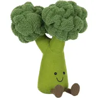 Jellycat Kuscheltier - 24x21 cm - Amuseables Broccoli - - One Size - Kuscheltiere