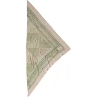 Lala Berlin Schal - 162x85 - Dreieckspuzzle - Dune/Sage - - One Size - Schals