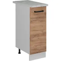 Vicco R-Line Apotheekkast – 30 cm WB Marmer Krachtige eik goud