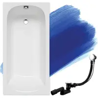 Badland CLASSIC ligbad 120 x 70 cm wit