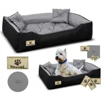 AIO Factory Hondenbed PRESTIGE, 75x65 cm, waterdicht, grijs