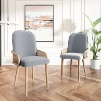 OKWISH Gestoffeerd Eenpersoonsbed 90x200 cm – PU beige met dierlijk hoofdbord – Stevige lattenbodem