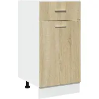 vidaXL Ladekast Lyon, Sonoma-eikenhout, 40x46x81,5 cm, houtvezel